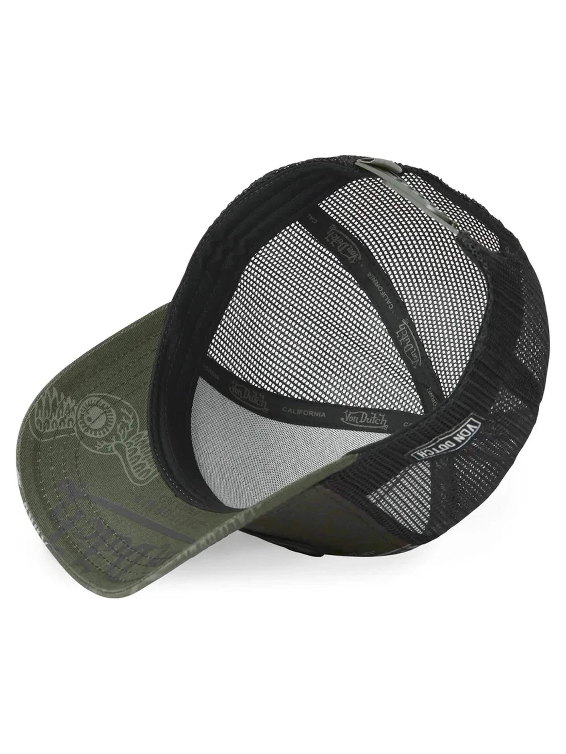 Casquette 'Gorra von dutch verde logos cafe01 trucker cap' Von Dutch en vert