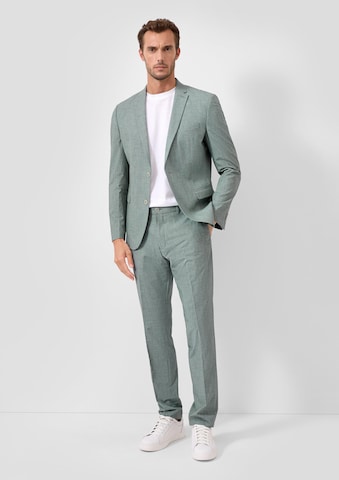 Coupe slim Veste de costume ' S.OPURE ' s.Oliver en vert