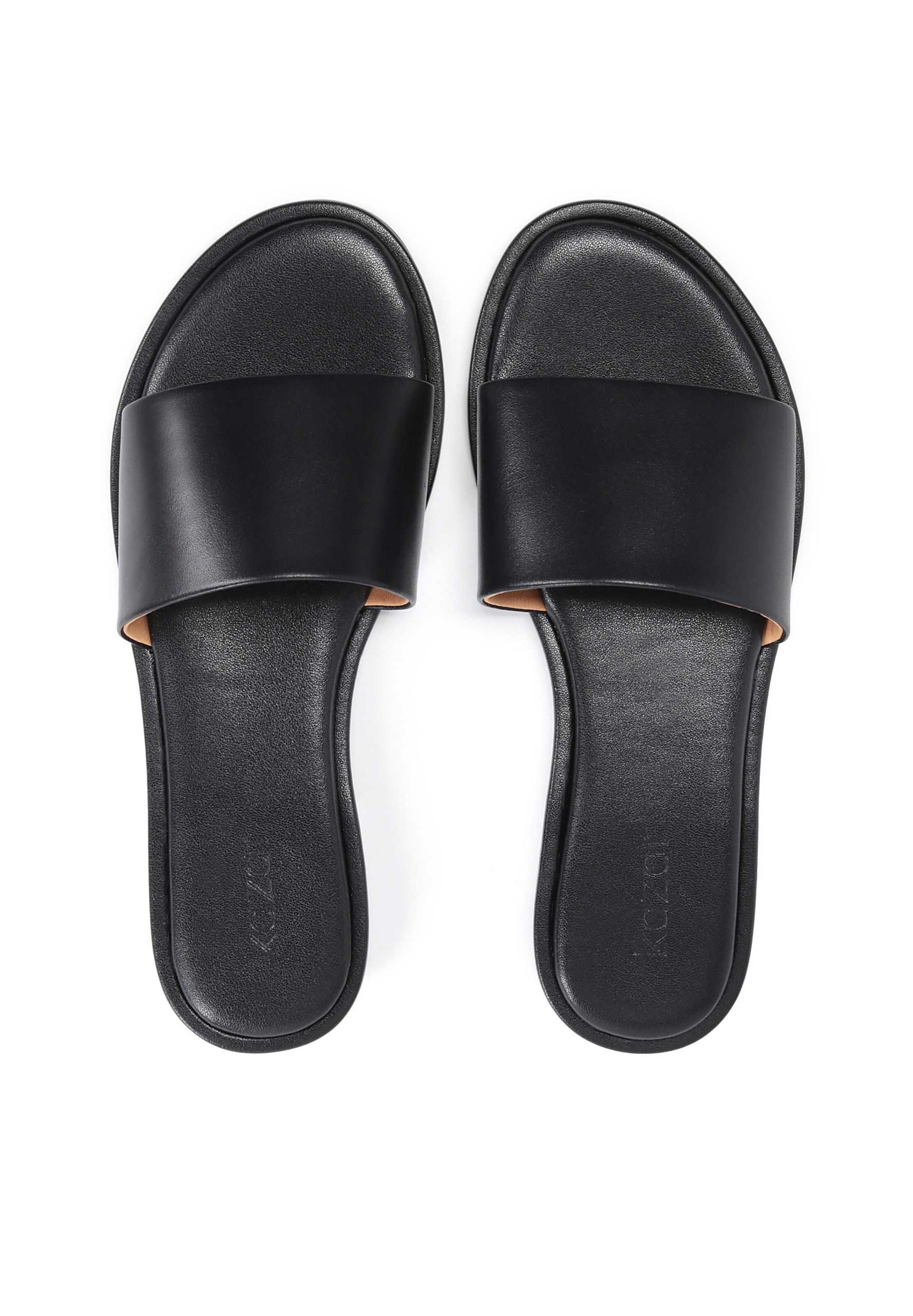 Kazar Mules in Black