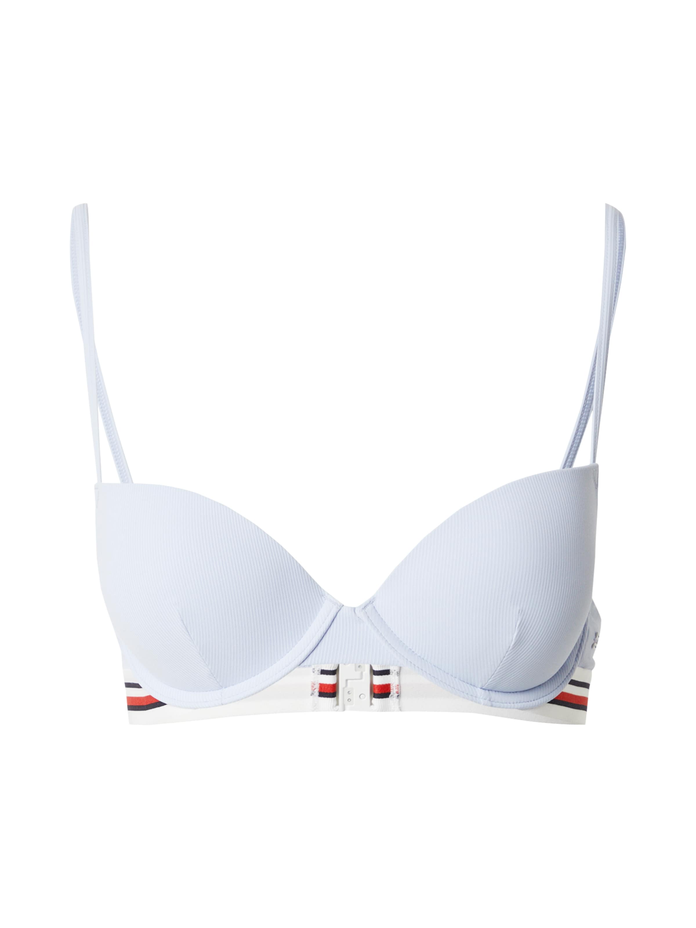 Tommy Hilfiger Underwear Push-up Τοπ μπικίνι σε μπλε: μπροστά