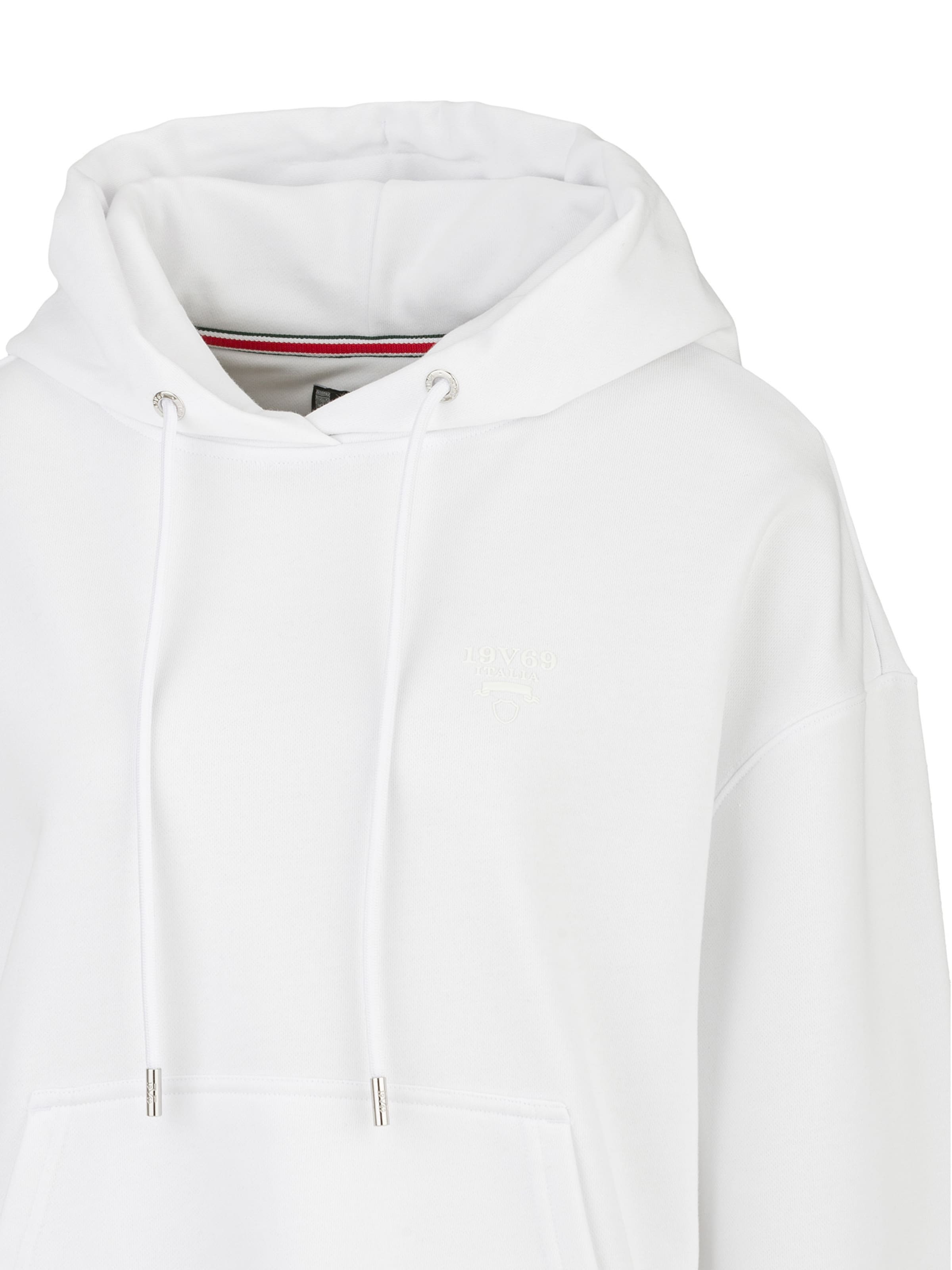 19V69 ITALIA Sweatshirt 'Kara' in Weiß