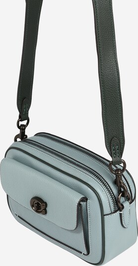 COACH Чанта за през рамо тип преметка в пастелно зелено, Преглед на продукта