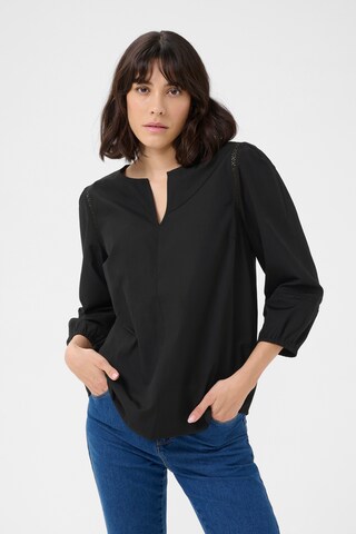 Kaffe Blouse 'Lila' in Black: front