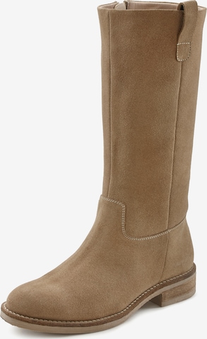 Bottes LASCANA en marron : devant