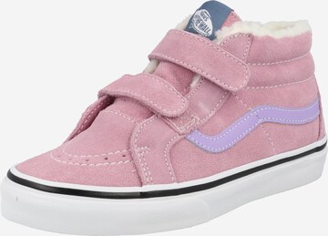 Baskets 'SK8-Mid Reissue V' VANS en rose : devant