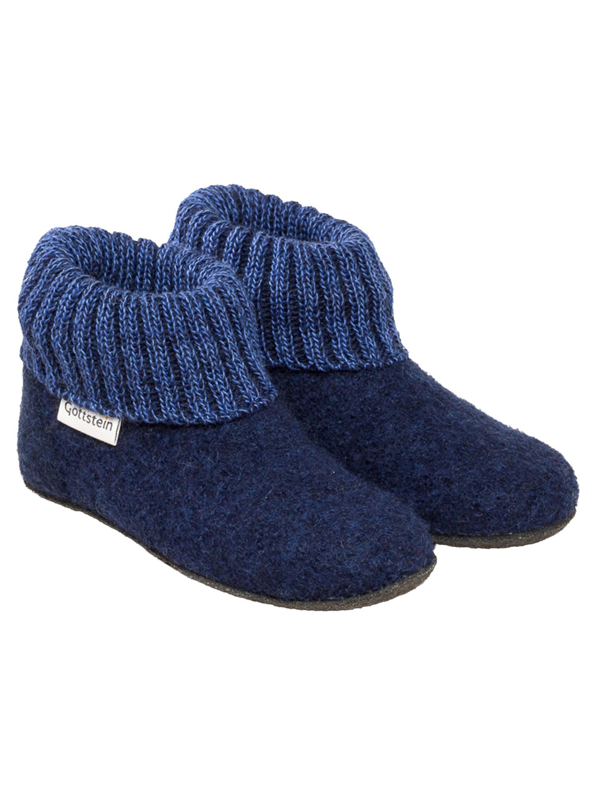 Gottstein Slippers 'Alpine Boot FE' in Blue