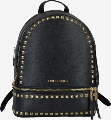 Carlo Colucci Backpack 'Cervato' in Black: front