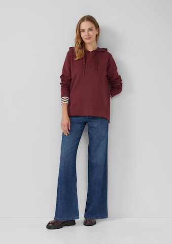 s.Oliver Sweatshirt in Rood