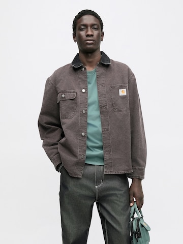 pilka Carhartt WIP Standartinis modelis Marškiniai 'Mitch'