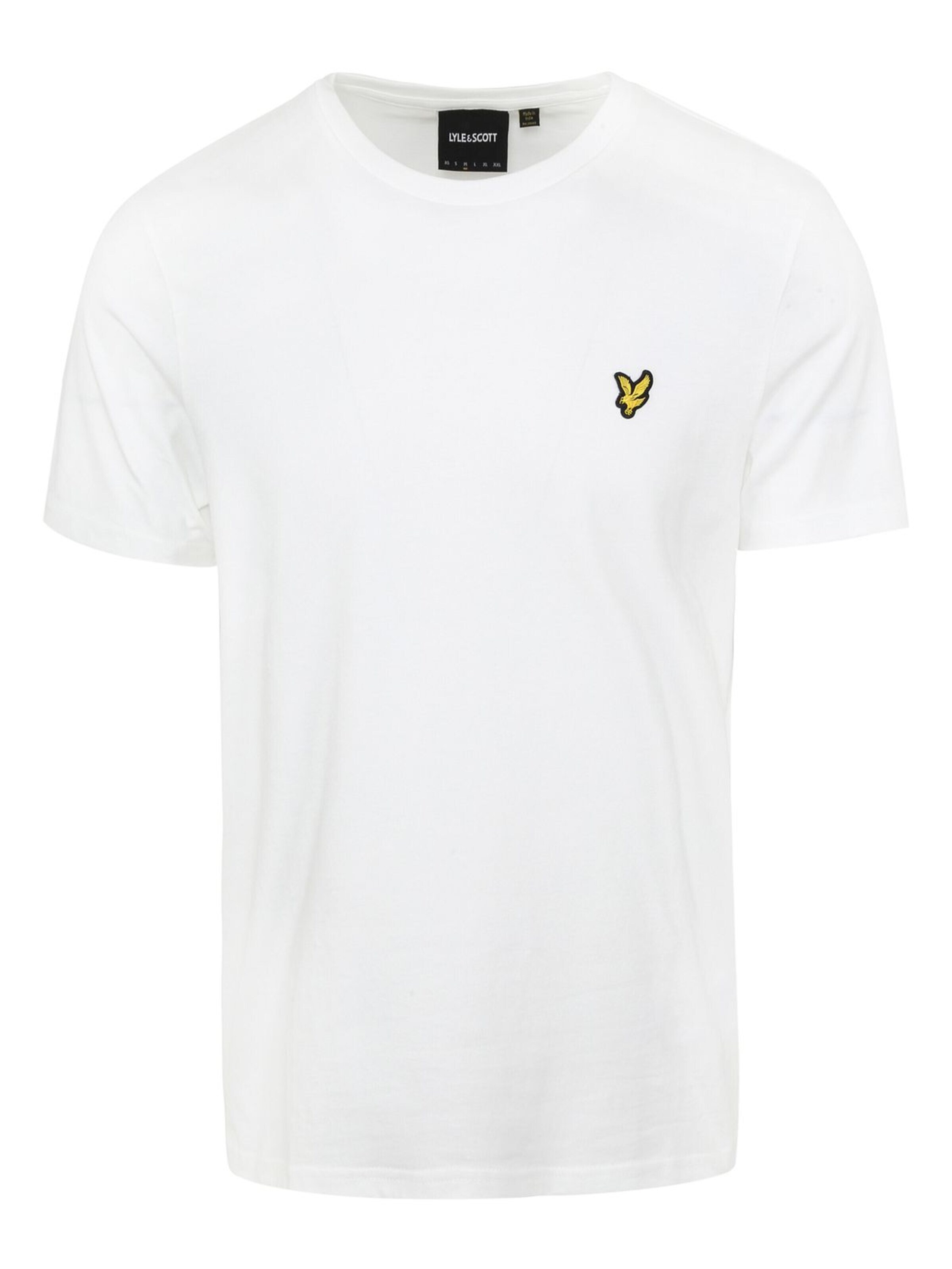 Lyle & Scott Shirt 'Plain'‌‌‌‌‌‌‌‌‌‌ in M in weiß, Produktansicht