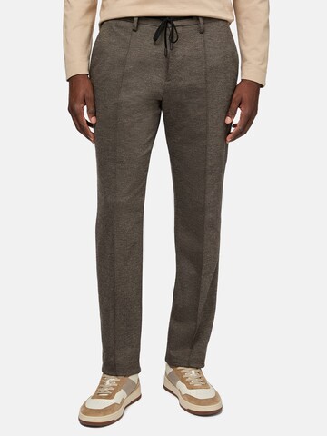 Boggi Milano - Slimfit Pantalón en marrón: frente