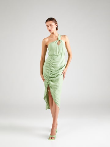 Misspap Dress in Green: front
