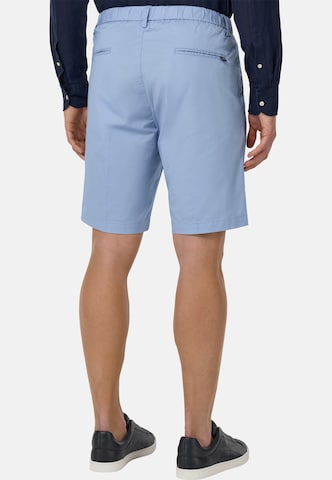 Boggi Milano Regular Trousers with creases in Blue