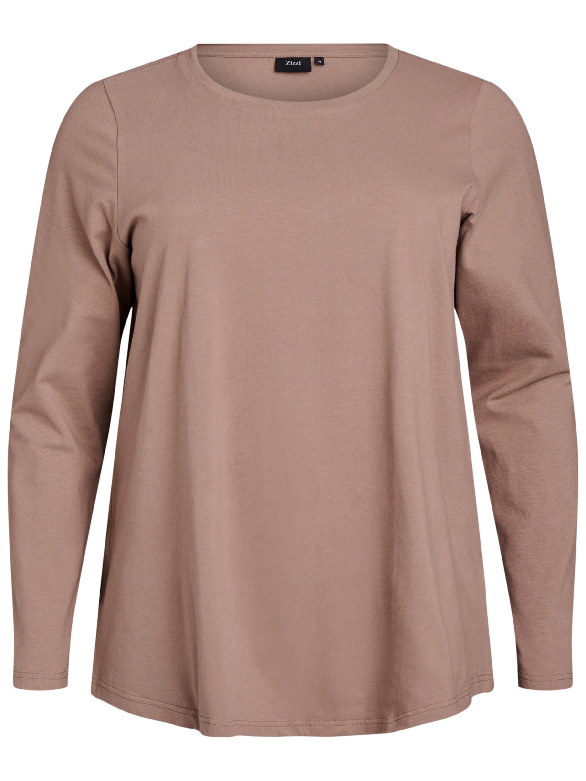 Zizzi Μπλούζα σε καφέ: μπροστά