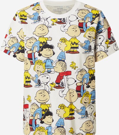 DEDICATED. Тениска 'Mysen Peanuts' в пъстро / мръсно бяло, Преглед на продукта