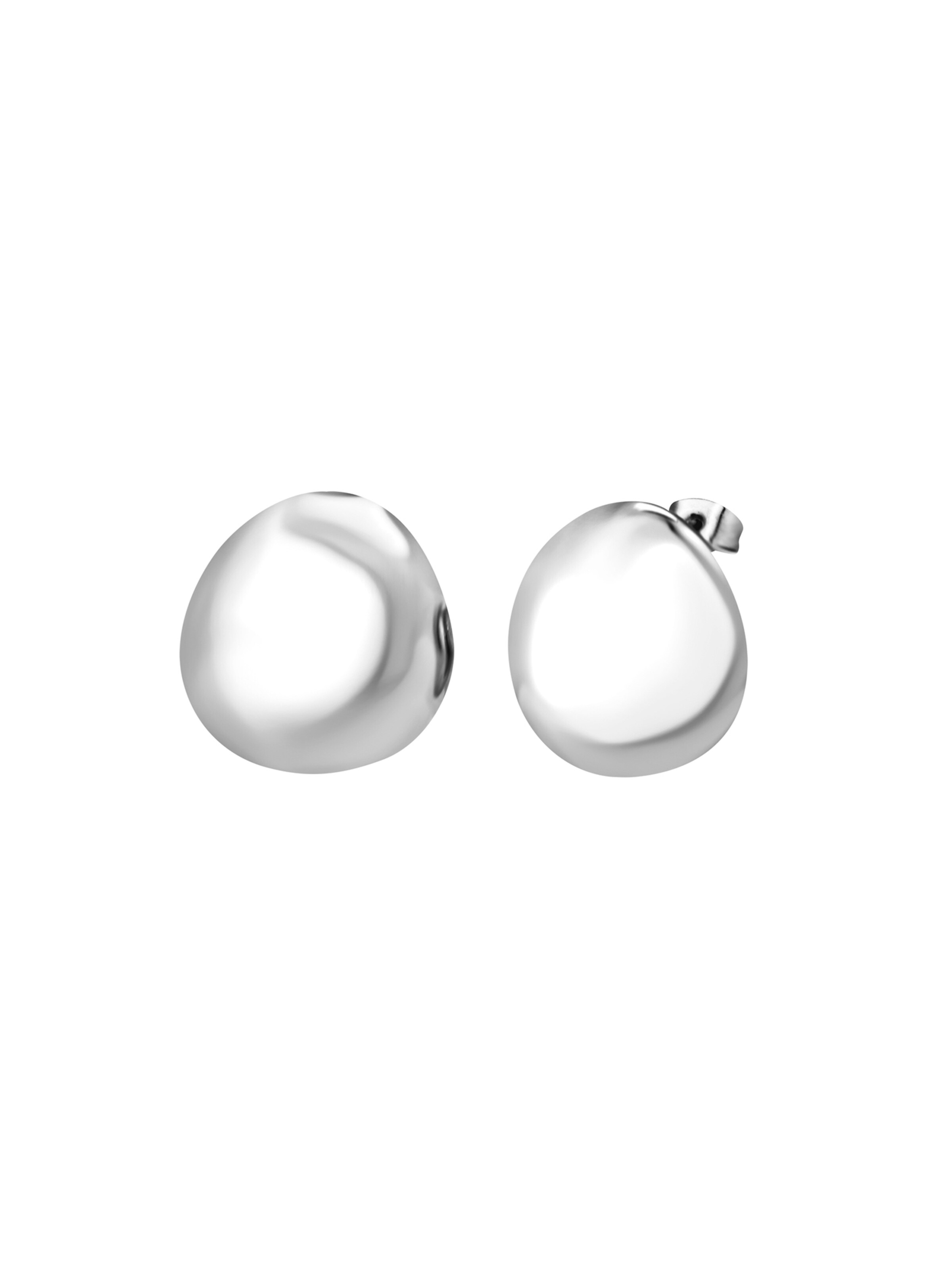 Boucles d'oreilles Breil en argent : devant