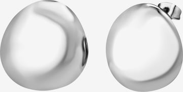 Boucles d'oreilles Breil en argent : devant