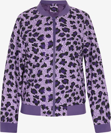 faina Athlsr Between-season jacket in Purple: front