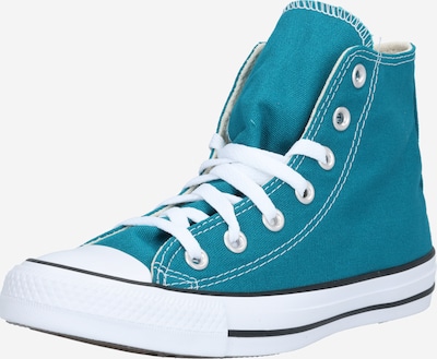 CONVERSE Sneakers hoog 'Chuck Taylor All Star' in de kleur Petrol / Wit, Productweergave