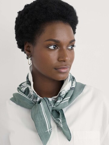 Foulard 'May Garland' di Seasalt Cornwall in verde: frontale