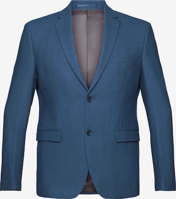Coupe slim Veste de costume ESPRIT en bleu : devant