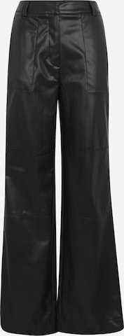 Wide Leg Pantalon Calvin Klein Jeans en noir : devant