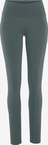 VIVANCE Workout Pants in Green: front