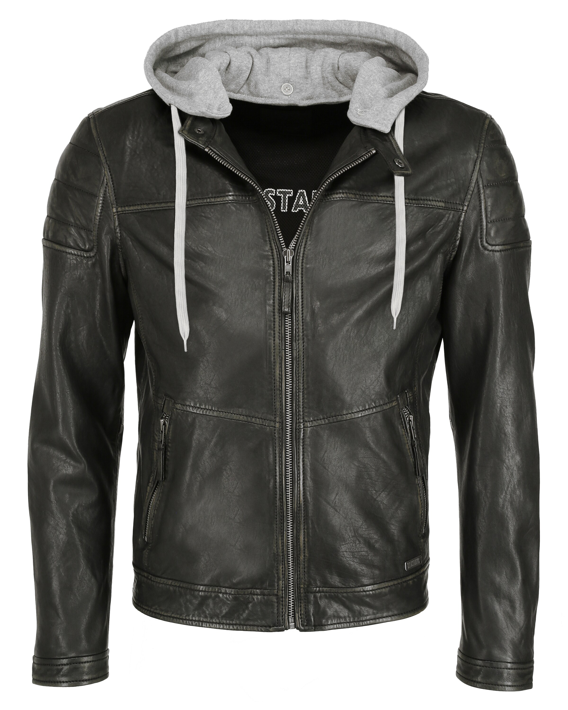 MUSTANG Between-season jacket ' 31020140 ' in Black: front