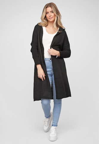 Cloud5ive Gebreide mantel in Zwart