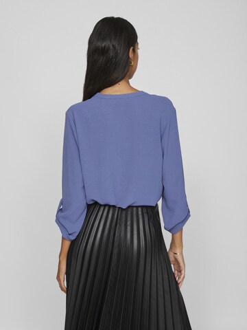 VILA Bluse in Blau