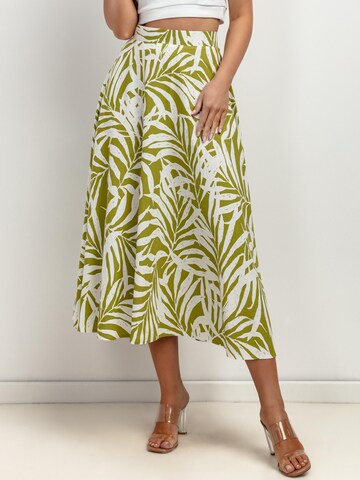 TESSITA Skirt in Green: front