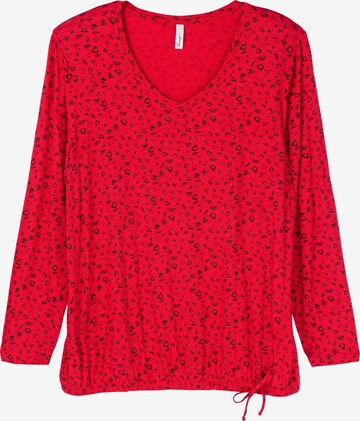 SHEEGO Shirt in Rot: predná strana