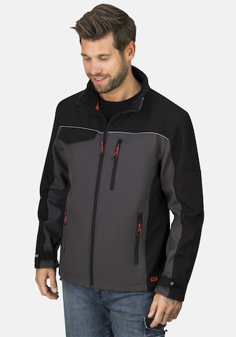 Veste fonctionnelle 'Joel' Hero en gris : devant