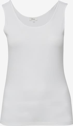 s.Oliver Shirt in Wit: voorkant