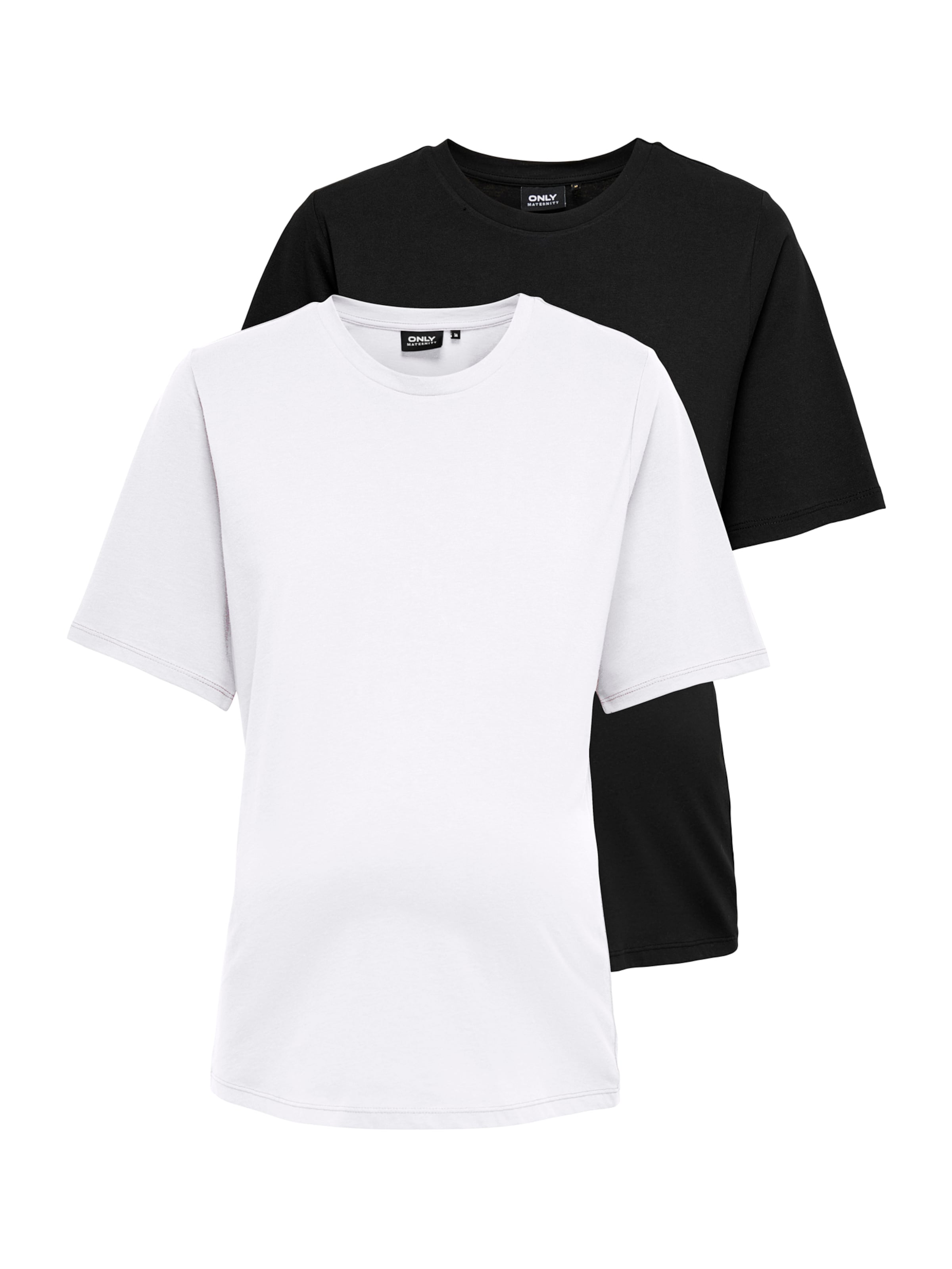 Only Maternity Μπλουζάκι σε μαύρο