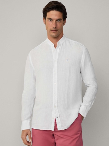 Hackett London Regular Fit Hemd in Weiß: Vorderseite