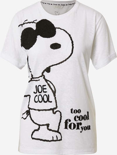 fehér Frogbox Póló 'Snoopy - Too cool for you', Termék nézet