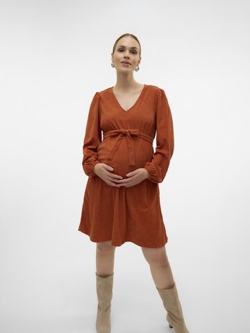 MAMALICIOUS Jurk 'JANE' in Bruin