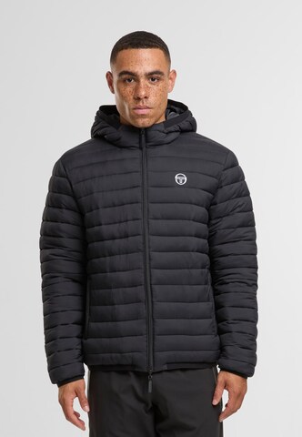 Sergio Tacchini Tussenjas in Zwart: voorkant