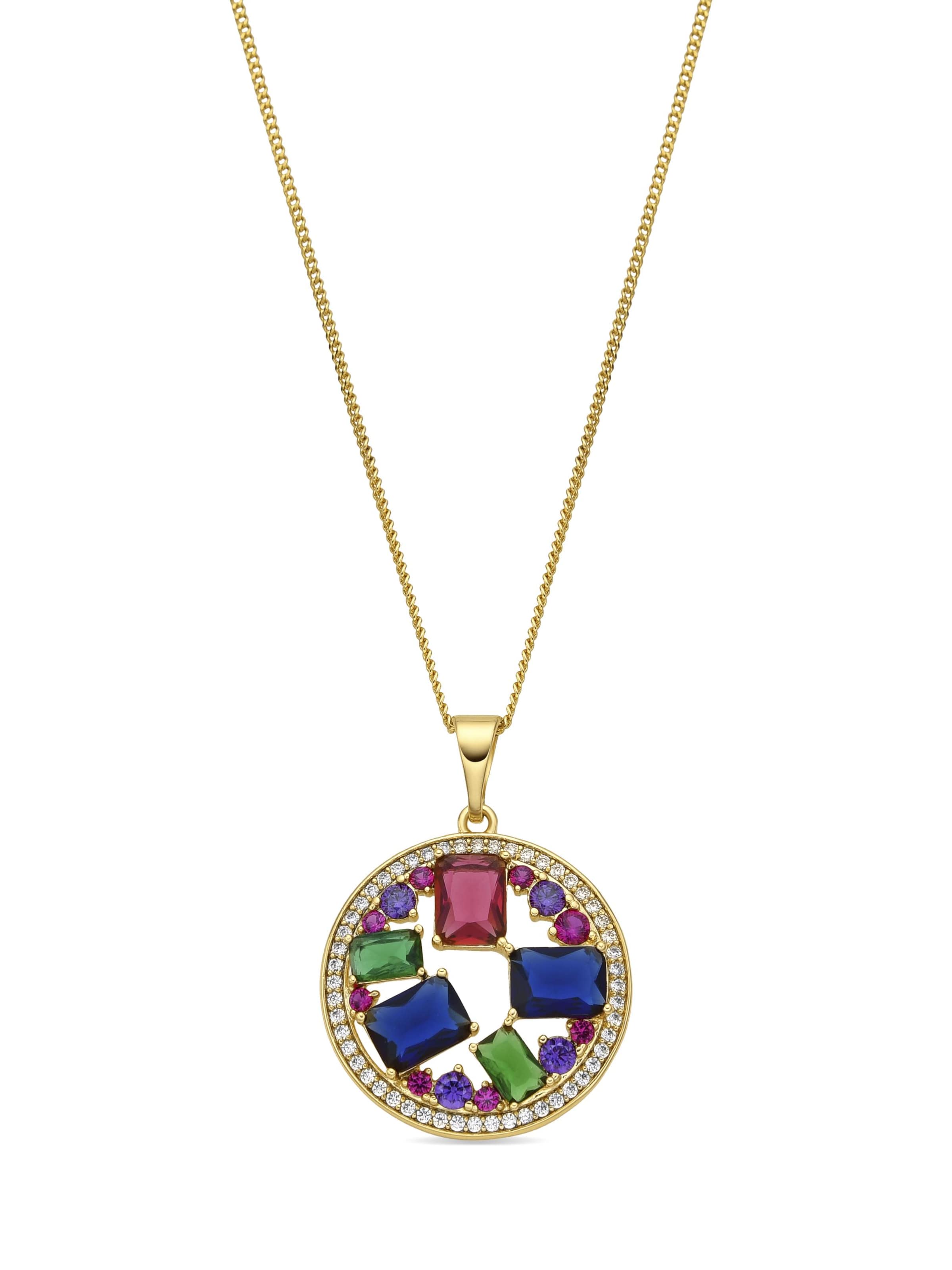 Luxenter - Cadena 'Auope' en Mezcla de colores: frente