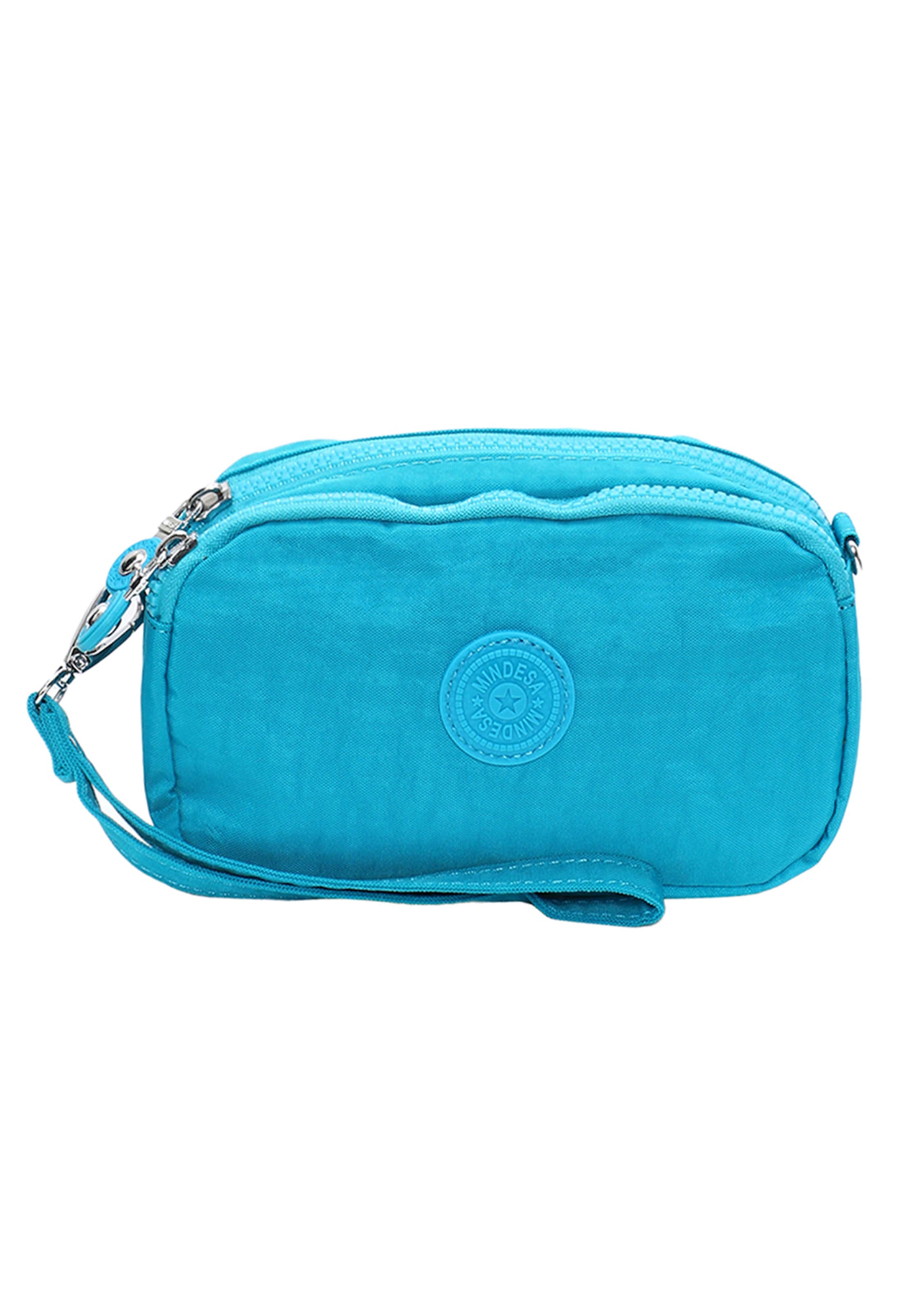 Sac à bandoulière Mindesa en bleu : devant