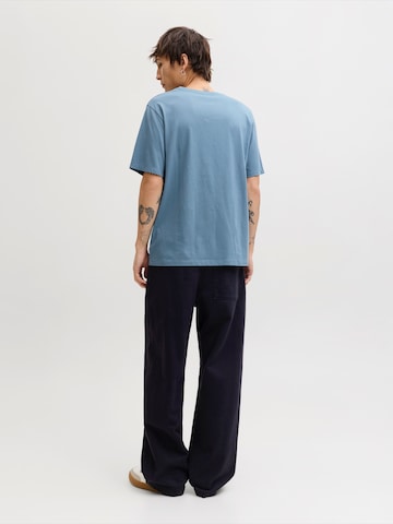 JACK & JONES Slim fit T-shirt i blå