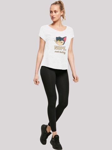 F4NT4STIC T-Shirt 'Tom and Jerry TV Serie Nope Not Today' in Weißmeliert |  ABOUT YOU