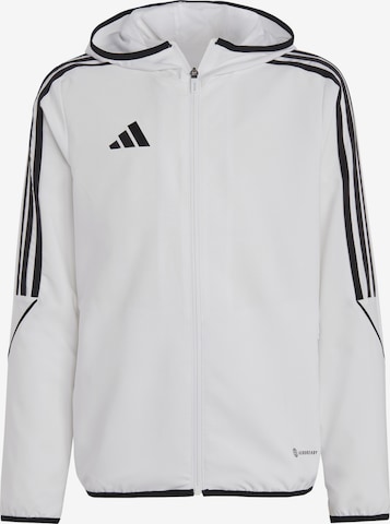 ADIDAS PERFORMANCE Athletic Jacket 'Tiro 23 League' in White: front