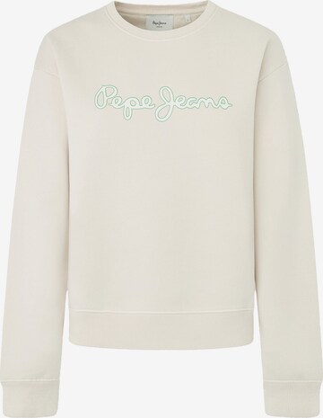 Pepe Jeans Sweatshirt 'LANA' i hvid: forside