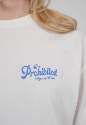 Maglietta 'Tuning Club' di Prohibited in blu