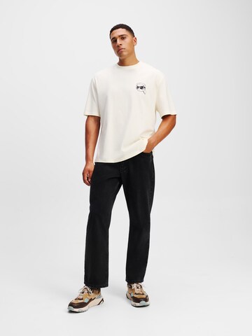 Karl Lagerfeld Tričko ' IKON ' – béžová