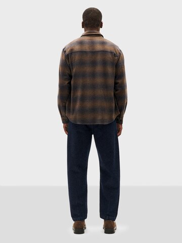 Thinking MU Regular Fit Hemd 'Hans' (GOTS) in Blau