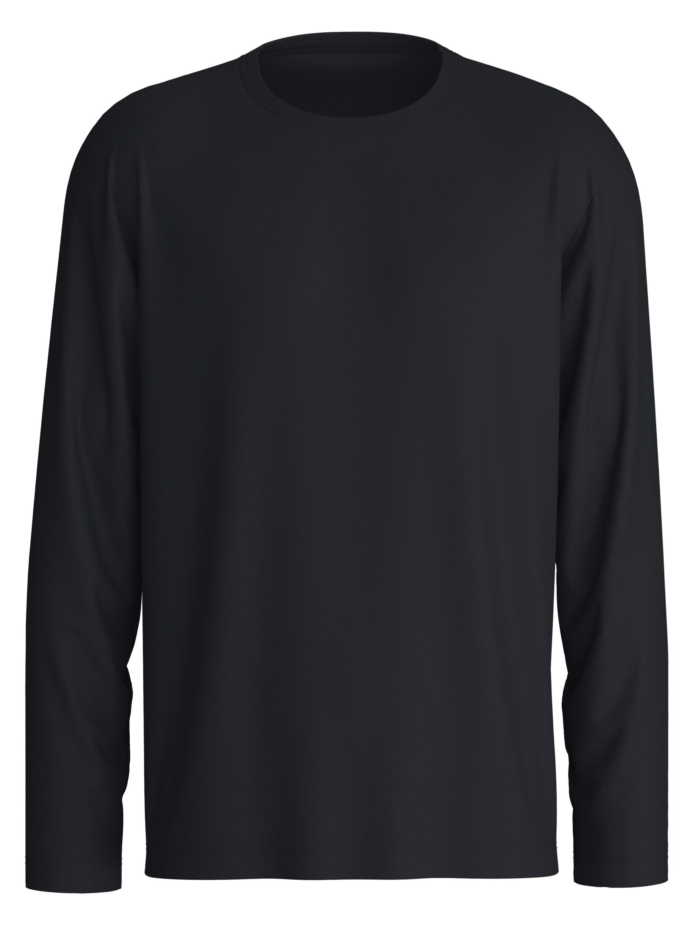 CALIDA Shirt 'RMX Sleep Leisure' in Zwart: voorkant