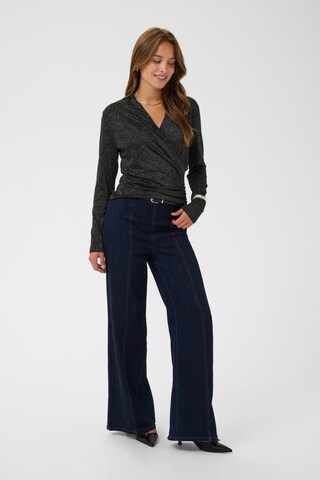 SAINT TROPEZ Shirt 'Taga' in Zwart